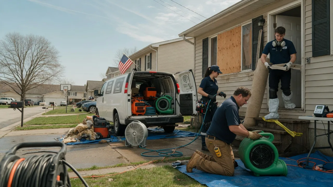 Water Damage Restoration in Kempton, PA near me